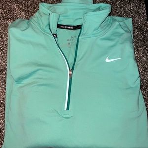 Nike running dri-fit quarter zip size small